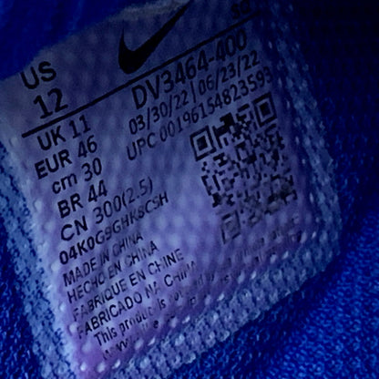 【中古品】【メンズ】 NIKE ナイキ × AMBUSH アンブッシュ AIR FORCE 1 LOW DV3464-400 エアフォース 1 ロー スニーカー シューズ 靴 160-250324-as-21-izu サイズ：30cm カラー：GAME ROYAL/VIVID SULFUR 万代Net店