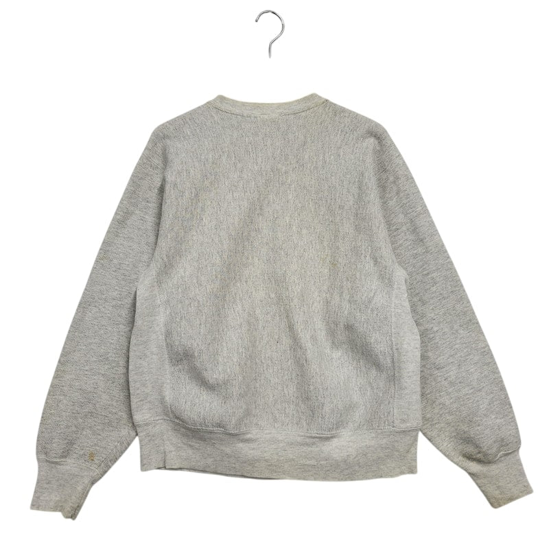 【現状渡し品】【メンズ】 Champion チャンピオン REVERSE WEAVE UNIVERSITY CLUB OF CHICAGO SWEATSHIRT リバースウィーブ スウェット トレーナー プリント トップス 146-250325-ay-08-izu サイズ：M カラー：ライトグレー 万代Net店