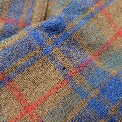 【現状渡し品】【メンズ】 JACK FROST LS WOOL CHECK SHIRT ジャックフロスト ウールチェックシャツ シェルボタン 長袖 トップス 146-250325-ay-09-izu カラー：ブラウン系 万代Net店