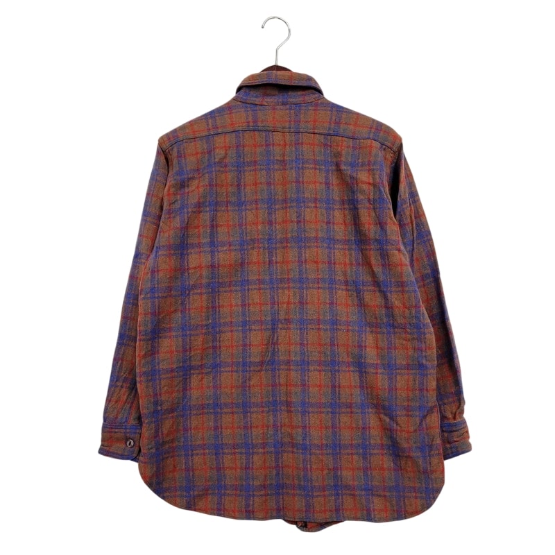 【現状渡し品】【メンズ】 JACK FROST LS WOOL CHECK SHIRT ジャックフロスト ウールチェックシャツ シェルボタン 長袖 トップス 146-250325-ay-09-izu カラー：ブラウン系 万代Net店