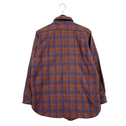 【現状渡し品】【メンズ】 JACK FROST LS WOOL CHECK SHIRT ジャックフロスト ウールチェックシャツ シェルボタン 長袖 トップス 146-250325-ay-09-izu カラー：ブラウン系 万代Net店