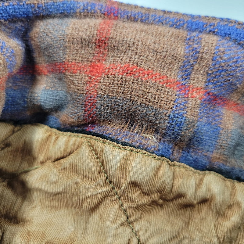 【現状渡し品】【メンズ】 JACK FROST LS WOOL CHECK SHIRT ジャックフロスト ウールチェックシャツ シェルボタン 長袖 トップス 146-250325-ay-09-izu カラー：ブラウン系 万代Net店