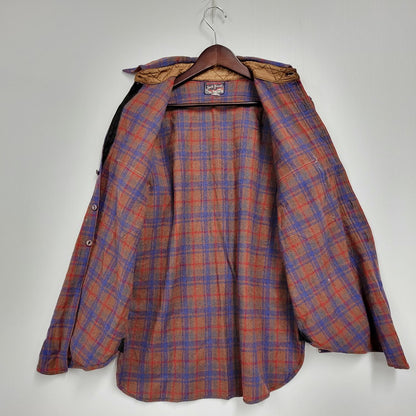 【現状渡し品】【メンズ】 JACK FROST LS WOOL CHECK SHIRT ジャックフロスト ウールチェックシャツ シェルボタン 長袖 トップス 146-250325-ay-09-izu カラー：ブラウン系 万代Net店