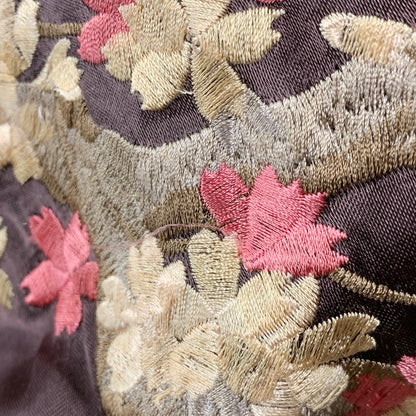 【中古品】【メンズ】 花旅楽団 桜ガシャ髑髏 × 月ガシャ髑髏 REVERSIBLE SOUVENIR JACKET リバーシブル 記念 ジャケット スカジャン アウター 145-250329-mm-6-izu サイズ：XL カラー：ブラック系/ブラウン系 万代Net店