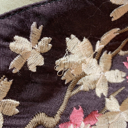 【中古品】【メンズ】 花旅楽団 桜ガシャ髑髏 × 月ガシャ髑髏 REVERSIBLE SOUVENIR JACKET リバーシブル 記念 ジャケット スカジャン アウター 145-250329-mm-6-izu サイズ：XL カラー：ブラック系/ブラウン系 万代Net店