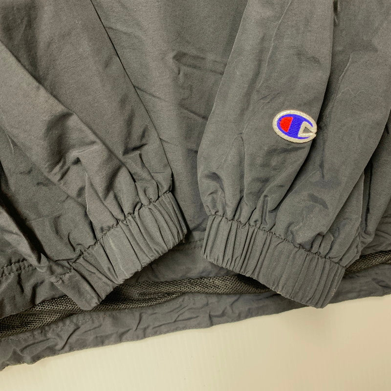 【中古品】【メンズ】 Champion チャンピオン C3-R6031 ACTION STYLE ANORAK JACKET アクションスタイル アノラックジャケット アウター 長袖 148-250330-ma-19-izu サイズ：L カラー：BLACK 万代Net店