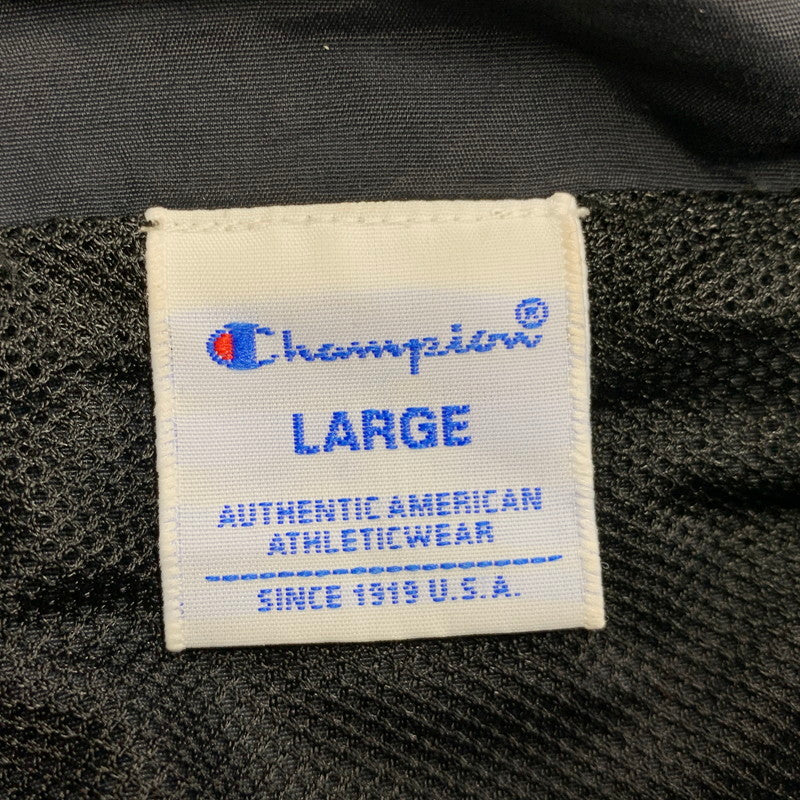 【中古品】【メンズ】 Champion チャンピオン C3-R6031 ACTION STYLE ANORAK JACKET アクションスタイル アノラックジャケット アウター 長袖 148-250330-ma-19-izu サイズ：L カラー：BLACK 万代Net店