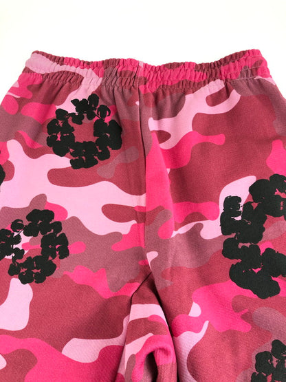 【中古美品】【メンズ】 DENIM TEARS デニム ティアーズ PINK CAMO COTTON WREATH SWEATPANT ピンク カモ コットン リース スウェットパンツ ボトムス 153-251109-na-19-tag サイズ：S カラー：PINK CAMO 万代Net店