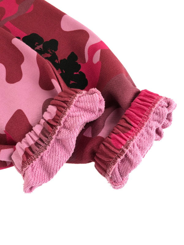 【中古美品】【メンズ】 DENIM TEARS デニム ティアーズ PINK CAMO COTTON WREATH SWEATPANT ピンク カモ コットン リース スウェットパンツ ボトムス 153-251109-na-19-tag サイズ：S カラー：PINK CAMO 万代Net店