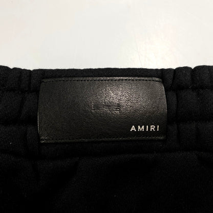 【中古美品】【メンズ】 AMIRI アミリ SR3KA0012SMRSTH0 国内正規 CRYSTAL STICK POKE SWEATPANTS クリスタルスティックポークスウェットパンツ ズボン ボトムス 152-250409-ma-04-izu サイズ：S カラー：BLACK 万代Net店