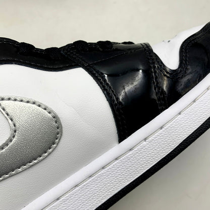 【中古品】【メンズ】 NIKE ナイキ AIR JORDAN 1 MID SE HV0789-010 エア ジョーダン 1 ミッド SE スニーカー シューズ 靴 160-250327-as-22-izu サイズ：28.5cm カラー：BLACK/METALLIC SILVER-WHITE 万代Net店