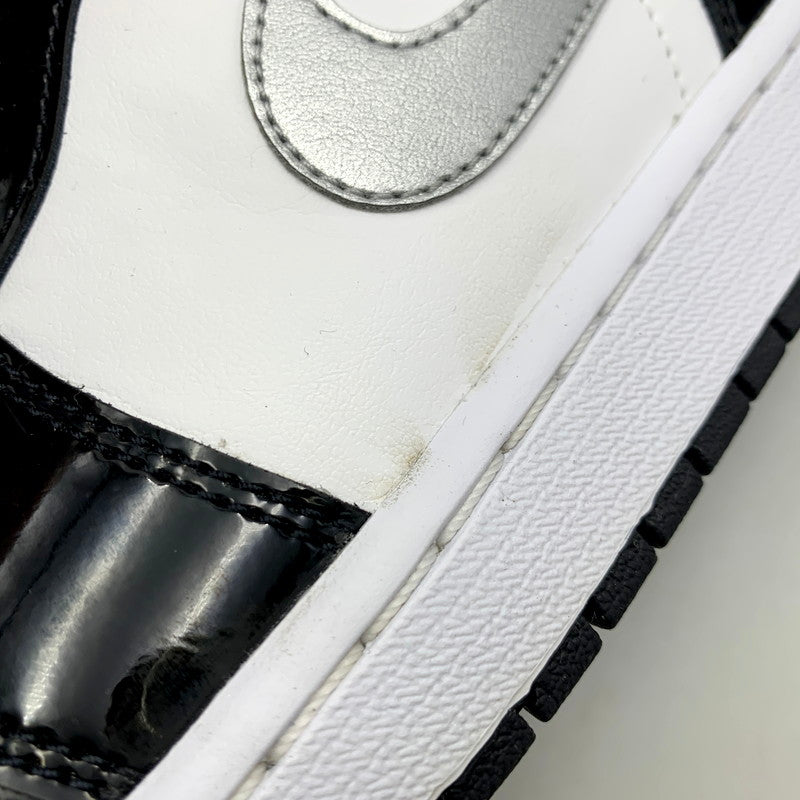 【中古品】【メンズ】 NIKE ナイキ AIR JORDAN 1 MID SE HV0789-010 エア ジョーダン 1 ミッド SE スニーカー シューズ 靴 160-250327-as-22-izu サイズ：28.5cm カラー：BLACK/METALLIC SILVER-WHITE 万代Net店