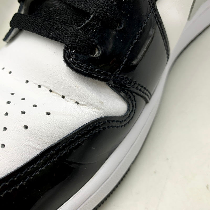 【中古品】【メンズ】 NIKE ナイキ AIR JORDAN 1 MID SE HV0789-010 エア ジョーダン 1 ミッド SE スニーカー シューズ 靴 160-250327-as-22-izu サイズ：28.5cm カラー：BLACK/METALLIC SILVER-WHITE 万代Net店