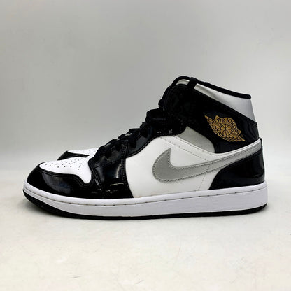 【中古品】【メンズ】 NIKE ナイキ AIR JORDAN 1 MID SE HV0789-010 エア ジョーダン 1 ミッド SE スニーカー シューズ 靴 160-250327-as-22-izu サイズ：28.5cm カラー：BLACK/METALLIC SILVER-WHITE 万代Net店