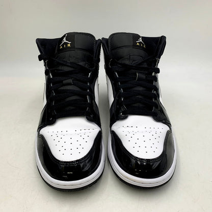 【中古品】【メンズ】 NIKE ナイキ AIR JORDAN 1 MID SE HV0789-010 エア ジョーダン 1 ミッド SE スニーカー シューズ 靴 160-250327-as-22-izu サイズ：28.5cm カラー：BLACK/METALLIC SILVER-WHITE 万代Net店