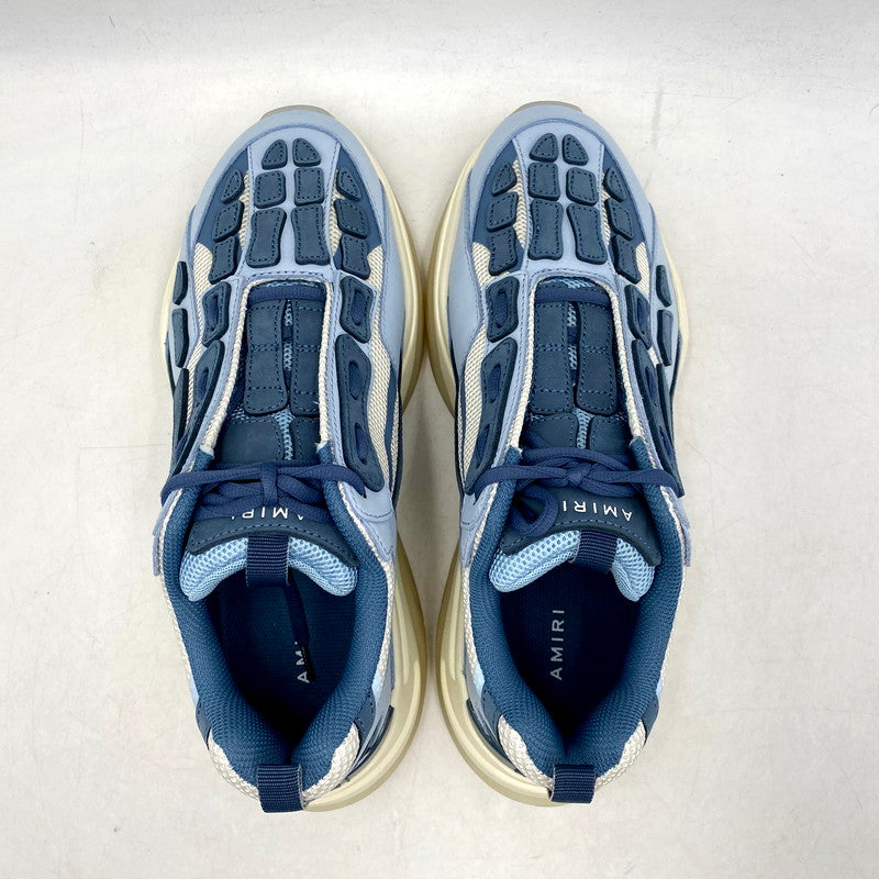 【中古美品】【メンズ】 AMIRI アミリ SRSS23MFS001-853 国内正規 BONE RUNNER ボーンランナー 靴 スニーカー シューズ 162-250409-ma-12-izu サイズ：43 カラー：BABY BLUE 万代Net店