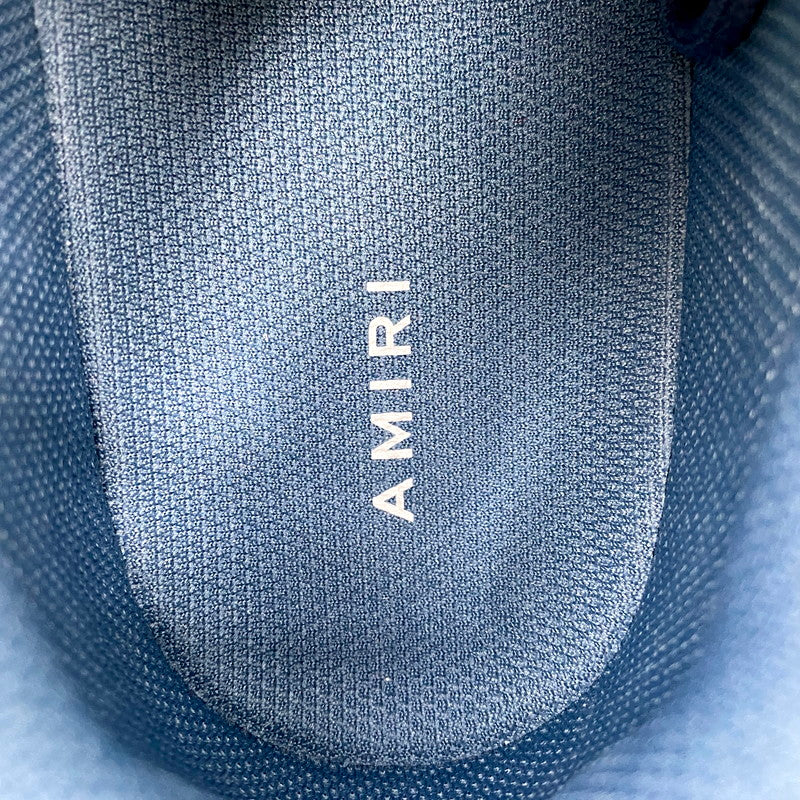 【中古美品】【メンズ】 AMIRI アミリ SRSS23MFS001-853 国内正規 BONE RUNNER ボーンランナー 靴 スニーカー シューズ 162-250409-ma-12-izu サイズ：43 カラー：BABY BLUE 万代Net店
