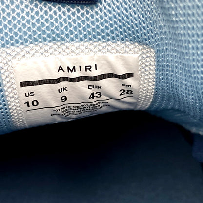 【中古美品】【メンズ】 AMIRI アミリ SRSS23MFS001-853 国内正規 BONE RUNNER ボーンランナー 靴 スニーカー シューズ 162-250409-ma-12-izu サイズ：43 カラー：BABY BLUE 万代Net店