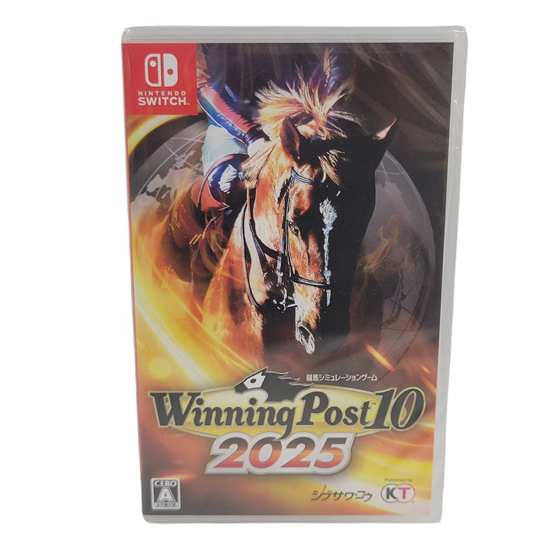 【中古美品】 【未開封】【ゲーム】Winning Post 10 2025 CERO区分_A 全年齢対象 Nintendo Switch 任天堂 スイッチ ソフト 029-260616-as-12-izu 万代Net店