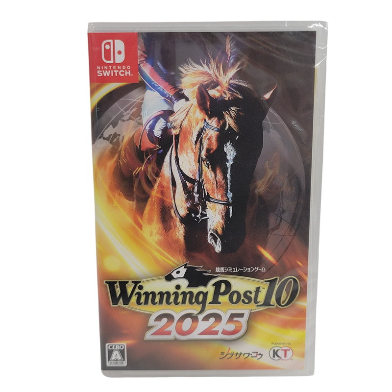 【中古美品】 【未開封】【ゲーム】Winning Post 10 2025 CERO区分_A 全年齢対象 Nintendo Switch 任天堂 スイッチ ソフト 029-260616-as-13-izu 万代Net店