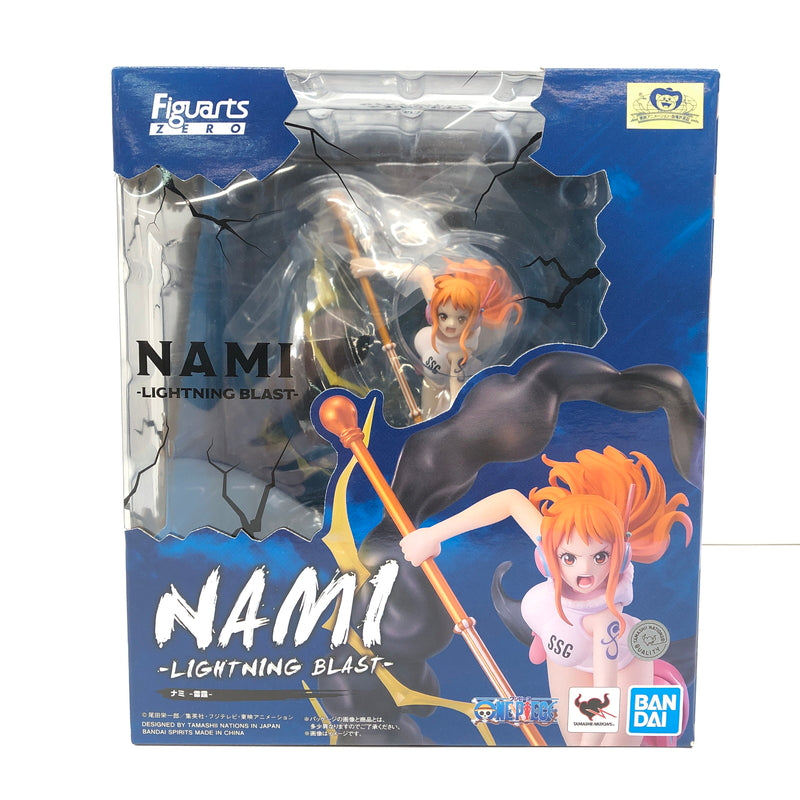 【未使用品】 ワンピース フィギュアーツZERO [超激戦] ナミ -雷霆‐ 047-260726-CN-2-hon 万代Net店