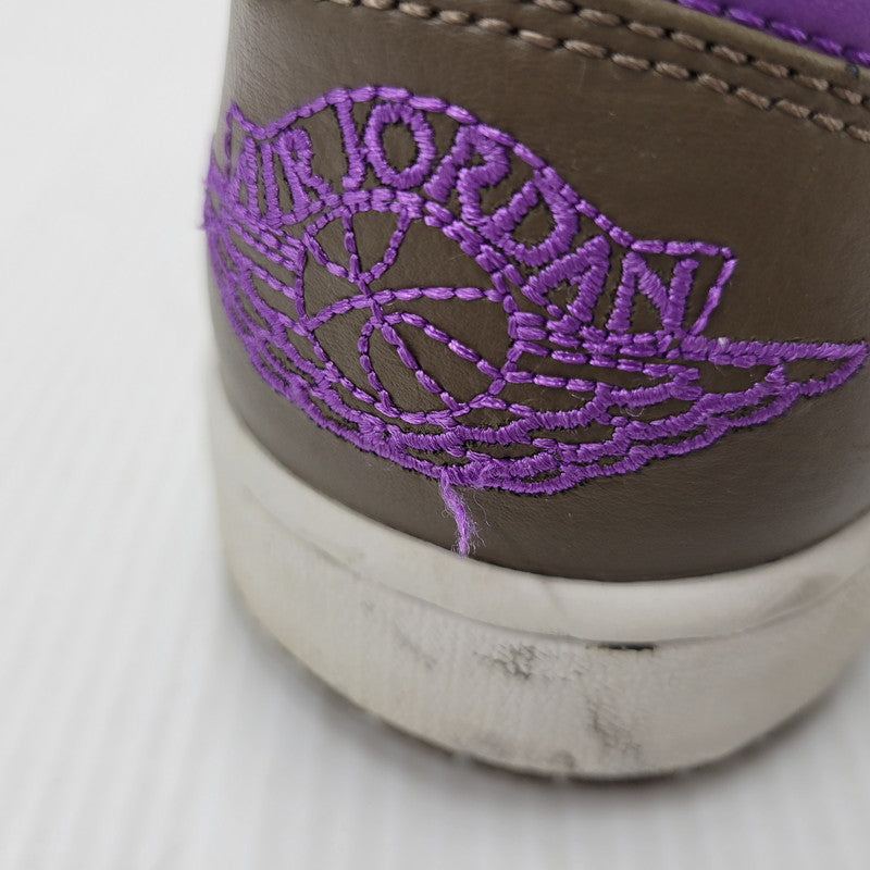 【中古品】【メンズ】 NIKE ナイキ AIR JORDAN 1 LOW 553558-215 エアジョーダン 1 ロー スニーカー シューズ 靴 160-250329-ay-08-izu サイズ：28cm カラー：PALOMINO/WILD BERRY-WHITE 万代Net店