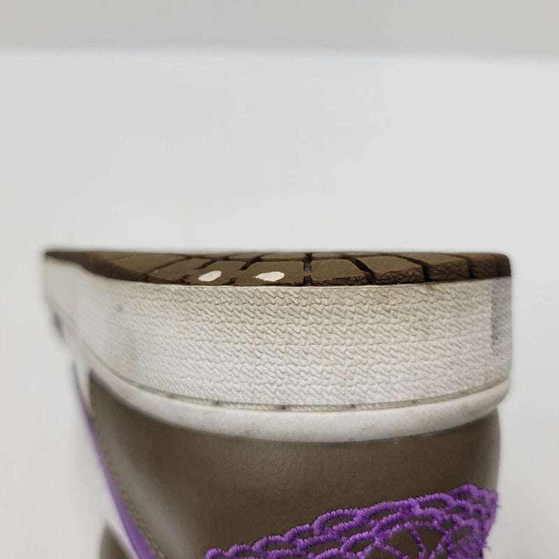 【中古品】【メンズ】 NIKE ナイキ AIR JORDAN 1 LOW 553558-215 エアジョーダン 1 ロー スニーカー シューズ 靴 160-250329-ay-08-izu サイズ：28cm カラー：PALOMINO/WILD BERRY-WHITE 万代Net店