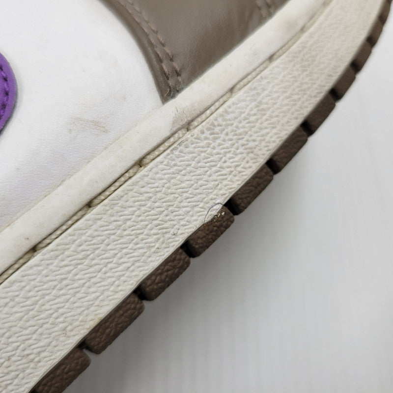 【中古品】【メンズ】 NIKE ナイキ AIR JORDAN 1 LOW 553558-215 エアジョーダン 1 ロー スニーカー シューズ 靴 160-250329-ay-08-izu サイズ：28cm カラー：PALOMINO/WILD BERRY-WHITE 万代Net店