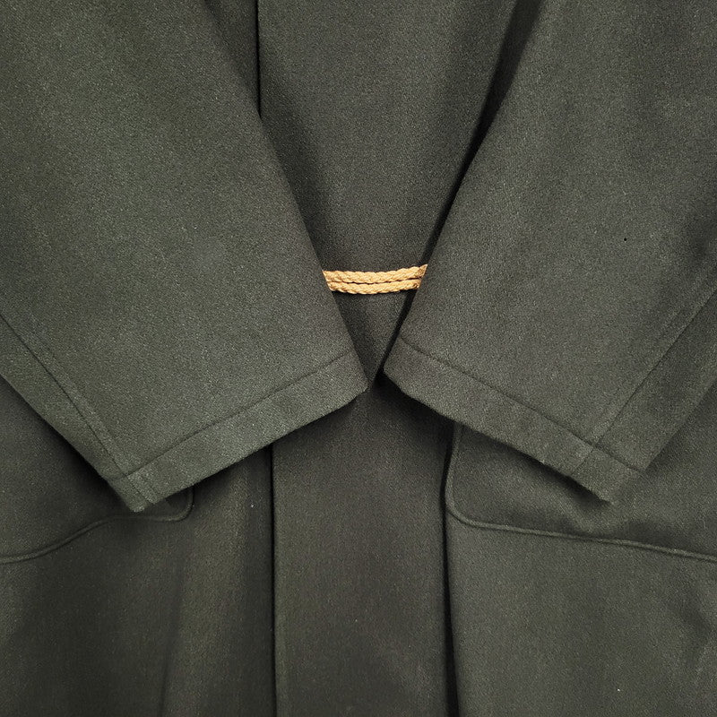 【現状渡し品】【メンズ】 Y's for men ワイズ フォー メン WOOL DUFFLE COAT MX-C07-121 ウールダッフルコート アウター 140-250328-as-15-izu サイズ：L カラー：グリーン 万代Net店