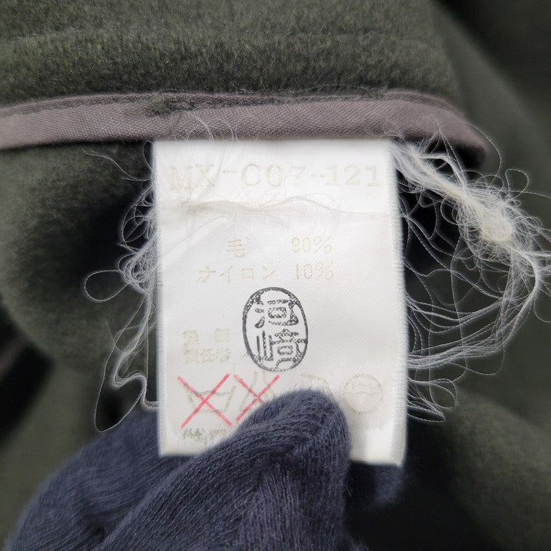 【現状渡し品】【メンズ】 Y's for men ワイズ フォー メン WOOL DUFFLE COAT MX-C07-121 ウールダッフルコート アウター 140-250328-as-15-izu サイズ：L カラー：グリーン 万代Net店