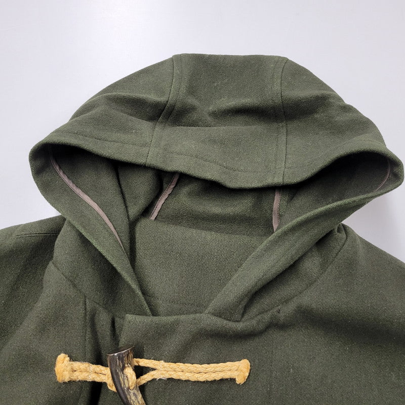 【現状渡し品】【メンズ】 Y's for men ワイズ フォー メン WOOL DUFFLE COAT MX-C07-121 ウールダッフルコート アウター 140-250328-as-15-izu サイズ：L カラー：グリーン 万代Net店