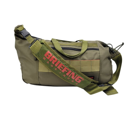 【中古品】【メンズ/レディース】 BRIEFING ブリーフィング 2WAY BOSTON BAG USA製 ボストンバッグ カバン 鞄 188-250328-as-09-izu カラー：グリーン 万代Net店