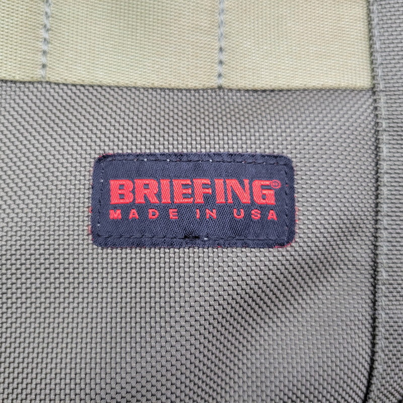 【中古品】【メンズ/レディース】 BRIEFING ブリーフィング 2WAY BOSTON BAG USA製 ボストンバッグ カバン 鞄 188-250328-as-09-izu カラー：グリーン 万代Net店