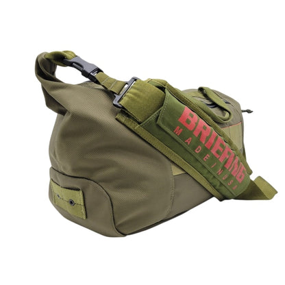 【中古品】【メンズ/レディース】 BRIEFING ブリーフィング 2WAY BOSTON BAG USA製 ボストンバッグ カバン 鞄 188-250328-as-09-izu カラー：グリーン 万代Net店
