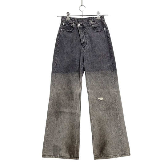 【現状渡し品】【メンズ】 MAISON SPECIAL メゾンスペシャル 21221465111 HIGH WAIST DENIM PANTS ハイウエストデニムパンツ ズボン ボトムス 168-250330-ma-24-izu サイズ：36 カラー：ブラック 万代Net店