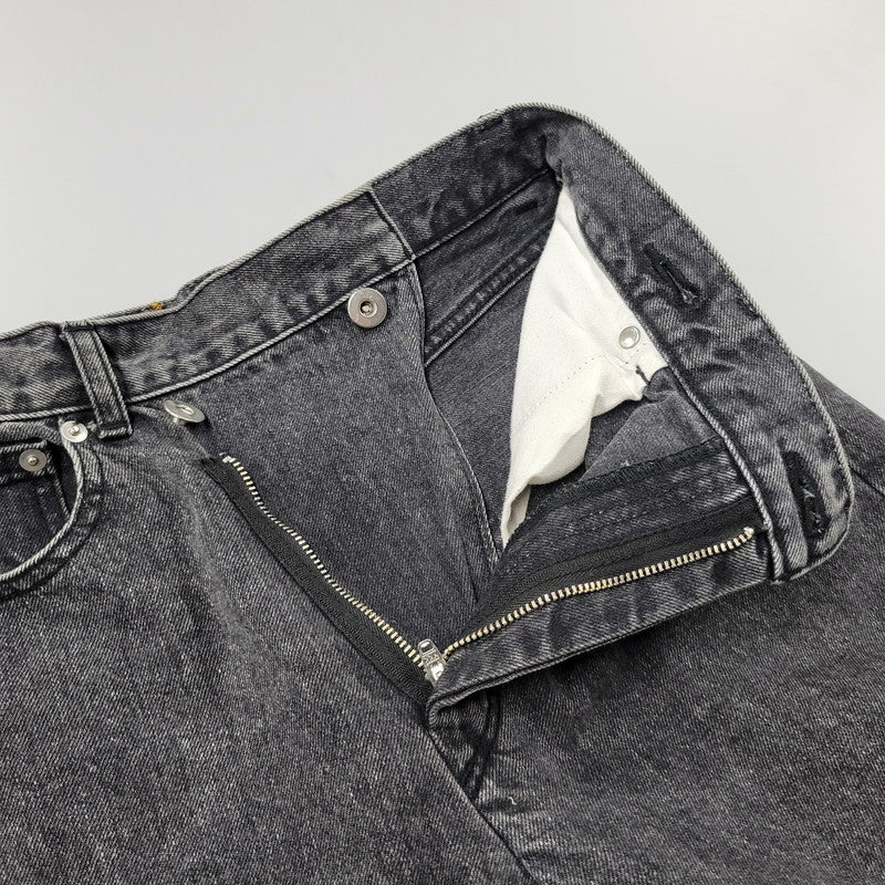 【現状渡し品】【メンズ】 MAISON SPECIAL メゾンスペシャル 21221465111 HIGH WAIST DENIM PANTS ハイウエストデニムパンツ ズボン ボトムス 168-250330-ma-24-izu サイズ：36 カラー：ブラック 万代Net店