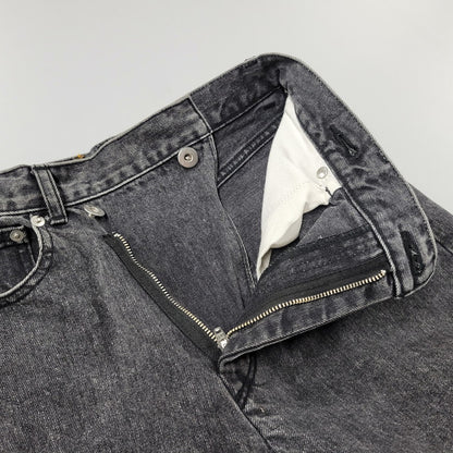 【現状渡し品】【メンズ】 MAISON SPECIAL メゾンスペシャル 21221465111 HIGH WAIST DENIM PANTS ハイウエストデニムパンツ ズボン ボトムス 168-250330-ma-24-izu サイズ：36 カラー：ブラック 万代Net店