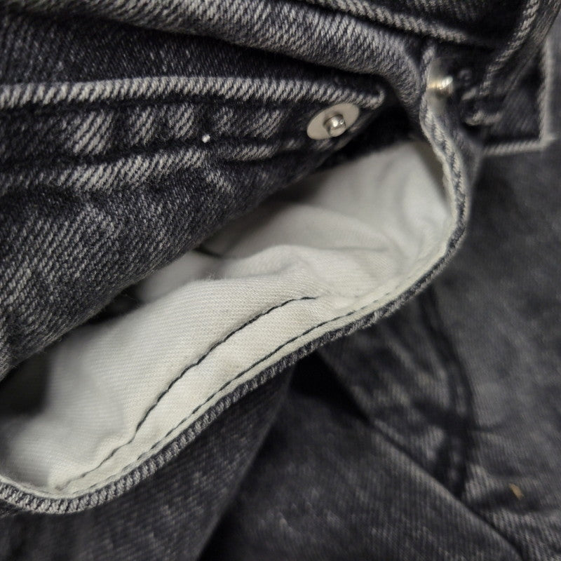 【現状渡し品】【メンズ】 MAISON SPECIAL メゾンスペシャル 21221465111 HIGH WAIST DENIM PANTS ハイウエストデニムパンツ ズボン ボトムス 168-250330-ma-24-izu サイズ：36 カラー：ブラック 万代Net店