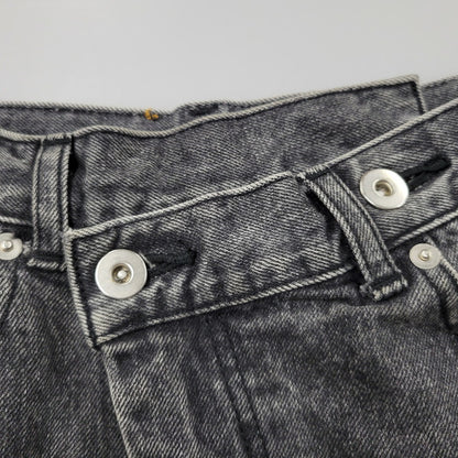 【現状渡し品】【メンズ】 MAISON SPECIAL メゾンスペシャル 21221465111 HIGH WAIST DENIM PANTS ハイウエストデニムパンツ ズボン ボトムス 168-250330-ma-24-izu サイズ：36 カラー：ブラック 万代Net店