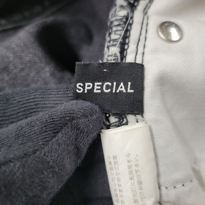 【現状渡し品】【メンズ】 MAISON SPECIAL メゾンスペシャル 21221465111 HIGH WAIST DENIM PANTS ハイウエストデニムパンツ ズボン ボトムス 168-250330-ma-24-izu サイズ：36 カラー：ブラック 万代Net店