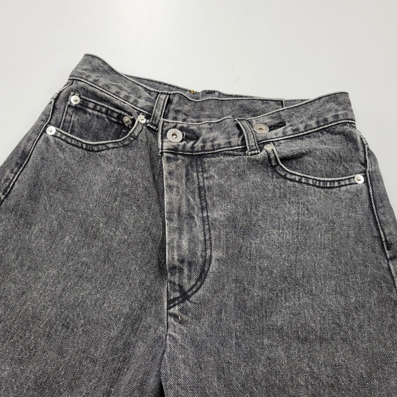 【現状渡し品】【メンズ】 MAISON SPECIAL メゾンスペシャル 21221465111 HIGH WAIST DENIM PANTS ハイウエストデニムパンツ ズボン ボトムス 168-250330-ma-24-izu サイズ：36 カラー：ブラック 万代Net店