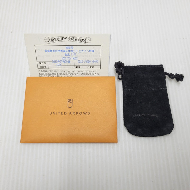 【中古品】【メンズ/レディース】 CHROME HEARTS クロムハーツ NTFL RING SV925 リング 指輪 アクセサリー 190-250329-ay-10-izu カラー：シルバー 万代Net店