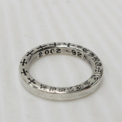 【中古品】【メンズ/レディース】 CHROME HEARTS クロムハーツ NTFL RING SV925 リング 指輪 アクセサリー 190-250329-ay-10-izu カラー：シルバー 万代Net店