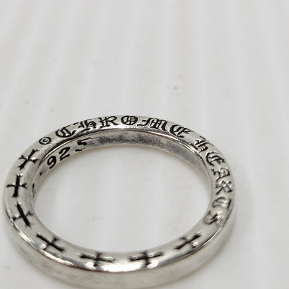 【中古品】【メンズ/レディース】 CHROME HEARTS クロムハーツ NTFL RING SV925 リング 指輪 アクセサリー 190-250329-ay-10-izu カラー：シルバー 万代Net店