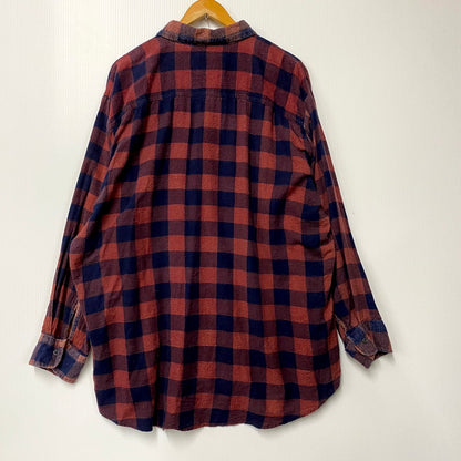 【現状渡し品】【メンズ】 Dickies ディッキーズ FLANNEL CHECK SHIRT フランネル チェック シャツ 南アフリカ製 長袖 トップス 146-250728-as-07-izu サイズ：2XL カラー：マルチカラー 万代Net店