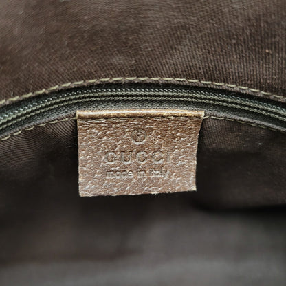 【現状渡し品】【メンズ/レディース】 GUCCI グッチ STRIPED PATTERN GG HORSE BIT TOTE BAG 145758 ストライプ GGパターン ホースビット トートバッグ カバン 鞄 180-250330-as-04-izu カラー：ブラウン 万代Net店