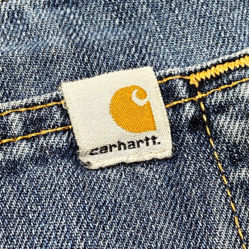 【中古品】【メンズ】 Carhartt カーハート RELAXED STRAIGHT DENIM PANTS B320 WTB リラックス ストレート デニムパンツ メキシコ製 ジーンズ ボトムス 157-250404-as-30-izu サイズ：38×34 カラー：インディゴ 万代Net店