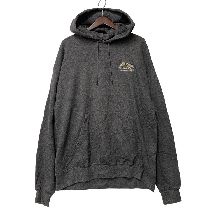 【現状渡し品】【メンズ】 Champion チャンピオン CS2071 メキシコ製 EDELWEISS HOODED SWEATSHIRT エーデルワイス フーデッドスウェットシャツ トップス パーカー 長袖 146-250728-ma-13-izu サイズ：XL カラー：チャコール 万代Net店