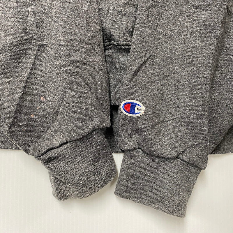 【現状渡し品】【メンズ】 Champion チャンピオン CS2071 メキシコ製 EDELWEISS HOODED SWEATSHIRT エーデルワイス フーデッドスウェットシャツ トップス パーカー 長袖 146-250728-ma-13-izu サイズ：XL カラー：チャコール 万代Net店