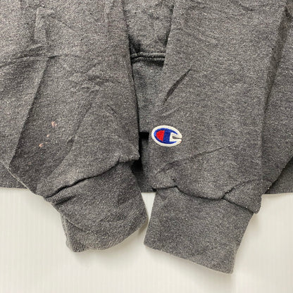 【現状渡し品】【メンズ】 Champion チャンピオン CS2071 メキシコ製 EDELWEISS HOODED SWEATSHIRT エーデルワイス フーデッドスウェットシャツ トップス パーカー 長袖 146-250728-ma-13-izu サイズ：XL カラー：チャコール 万代Net店